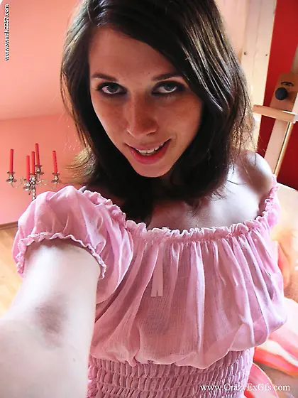 Tiny titted Jacinda is