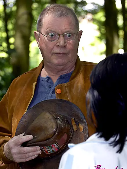 Sexy teen chick walking