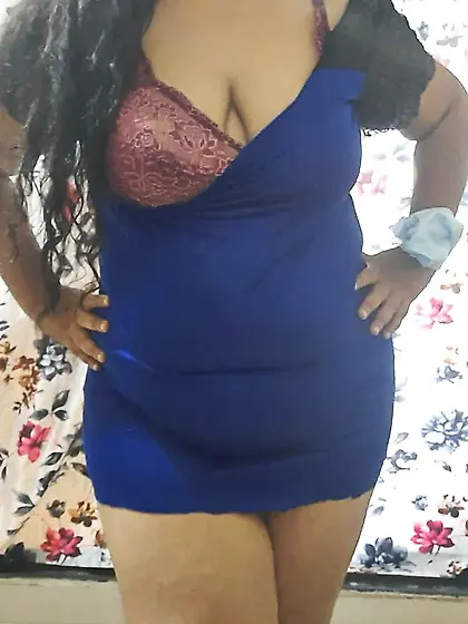 hot naughty bhabhi in mini dress