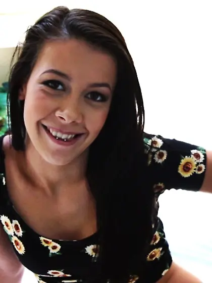 Cute natural tits teen fuck