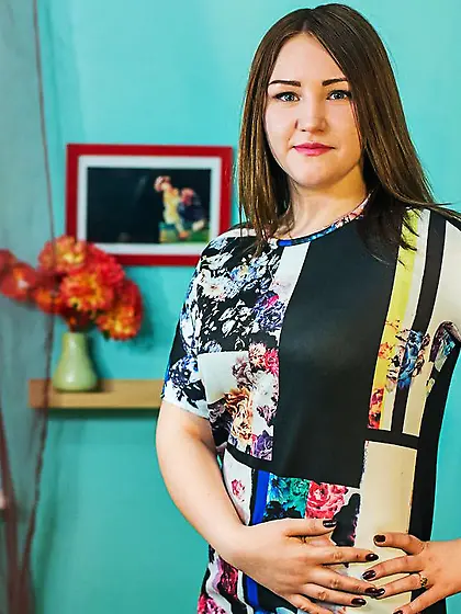 Spanish blue eyes girl