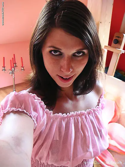 Tiny titted Jacinda is