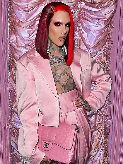 Jeffree Star tattooed makeup twink