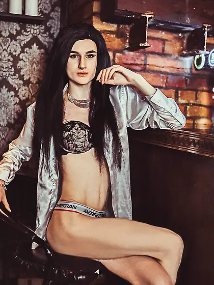 White young transgender angelotrans