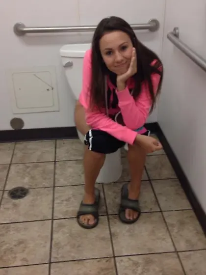 Toilet girl
