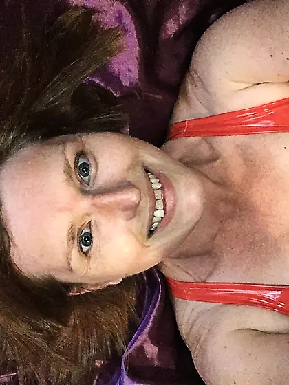 Red Latex Sundress