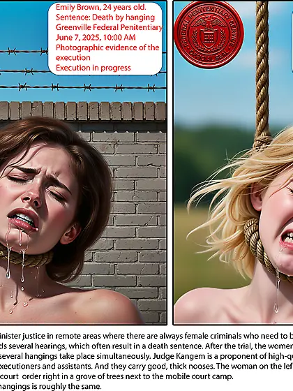 Judge Kangem and Woman