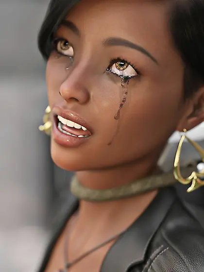 Execution by garrote – Strangled girl,  suffocati