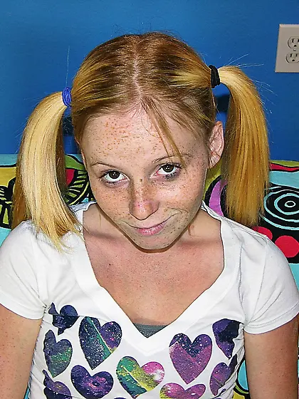 Petite Redhead Freckled Face Teen