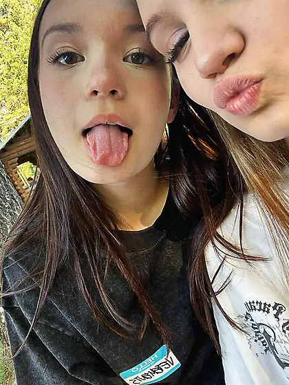 Tounge out