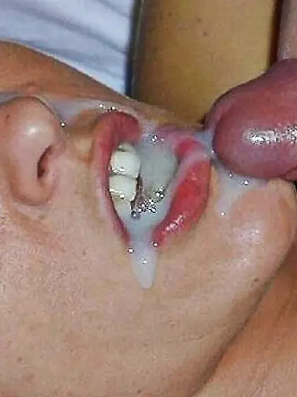 Cum on face