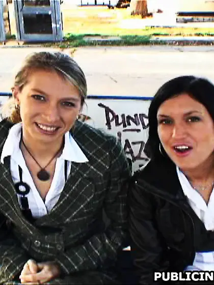 Lusty college teens fucking