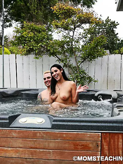 Mom and teen suck and fuck cock