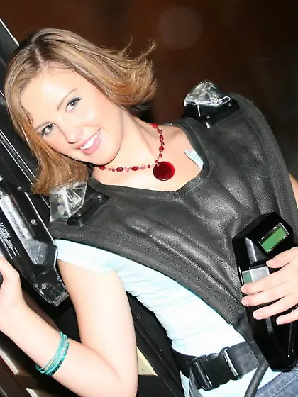 Horny brunette teen big tits