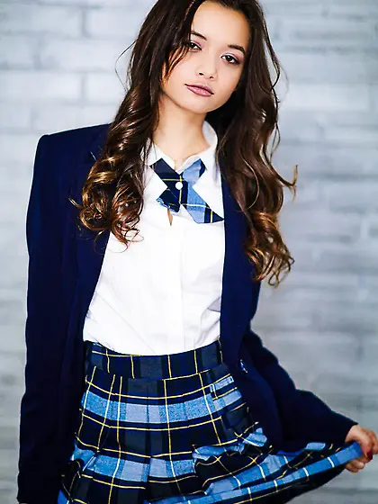 Delectable college girl with small tits waits for a moment to ta