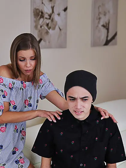 Sexy stepmom son sex