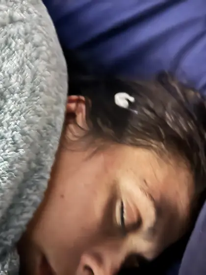Spy girlfriend loves sleep cum