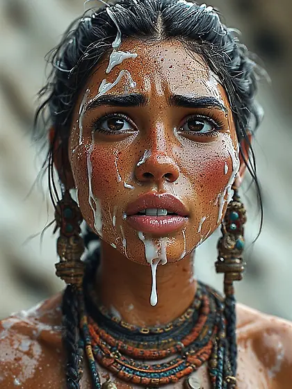 Brown Island Tit Clowns