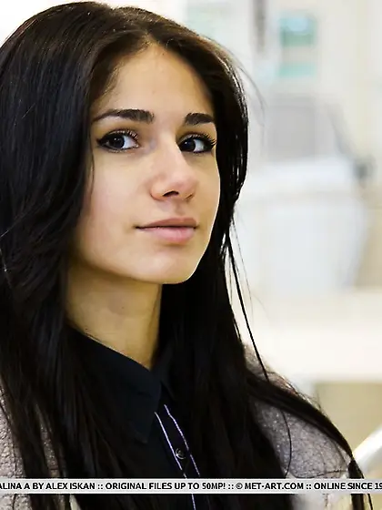 Playful chick fun modeling