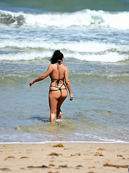 Cheating brunette wife shed