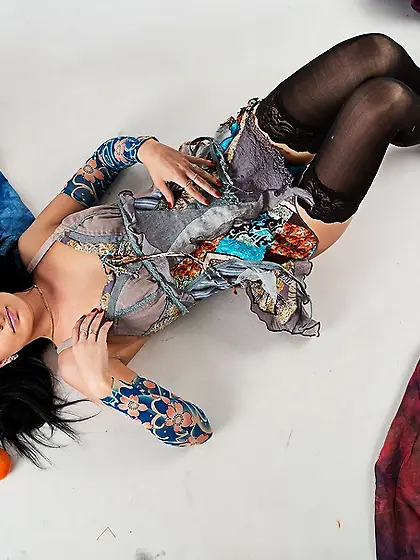 Pretty young sex model