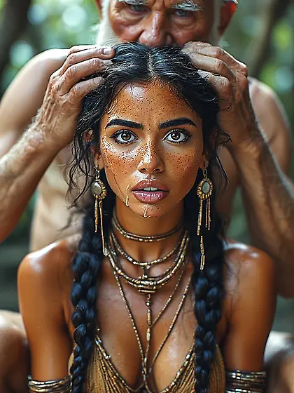 Brown Island Tit Clowns