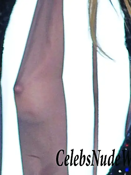 Candice Swanepoel Slips a Nipple at Sao Paulo Fashion Show