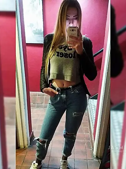 Real green eyes girl