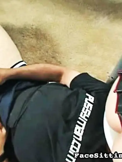 Awesome whore smokes cigarette