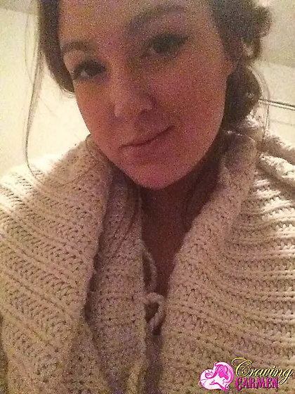 Home camera is recording the cute chick Craving Carmen fingering