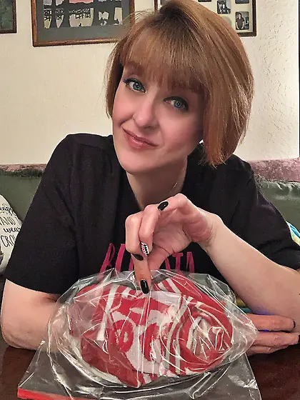 Retired foot fetish model