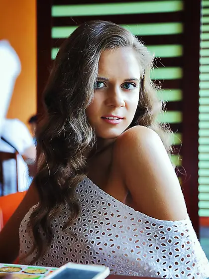 Passionate dark haired babe Etna loves to tease before she takes