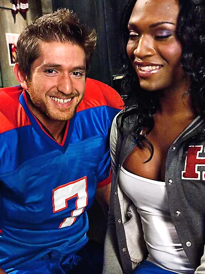 Shemale cheerleader dirty locker