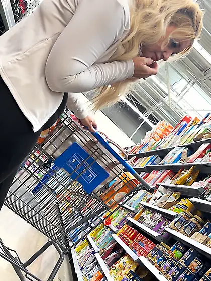 60yr Hot Blonde Milf Spandex