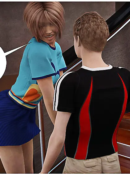 Lusty gang gladly accept