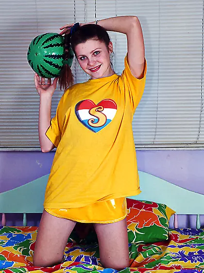 Tiny tits hairy cunt