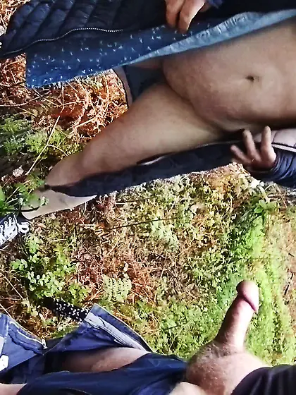 Big Tit Fun In The Woods