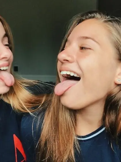 Tounge out