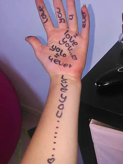 Message from my stepdaughter. I still want you