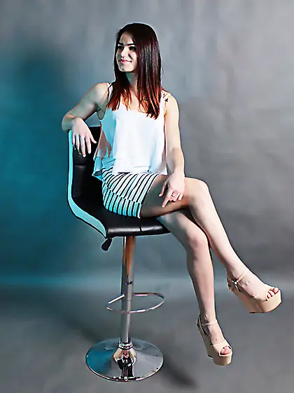 Teen black hair beautiful