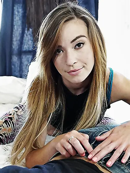 American cute first blowjob