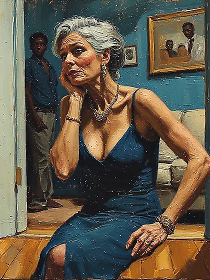 Nasty moms with bbc, paintings