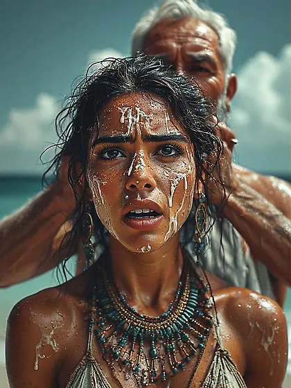 Brown Island Tit Clowns