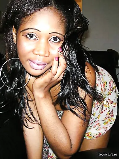 Beautiful ebony girl