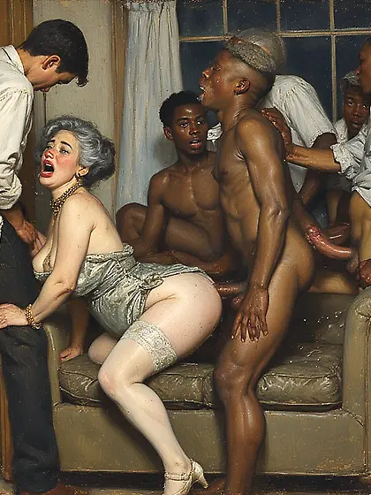 Nasty moms with bbc,  paintings