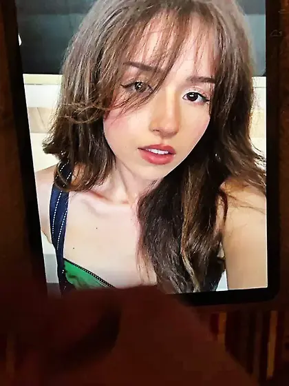 Enjoying my Precum while Edging to Pokimane