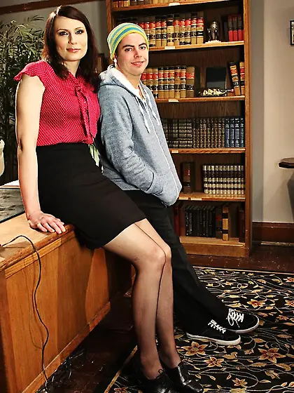 Tranny teacher male student