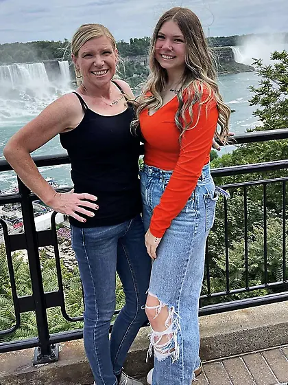 Mom and Daughter