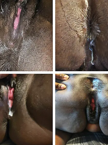 Unaware wife phat chocolate pussy