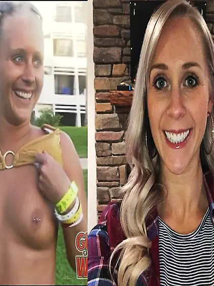 Joe gets Sara to show her tits and bit of pussy